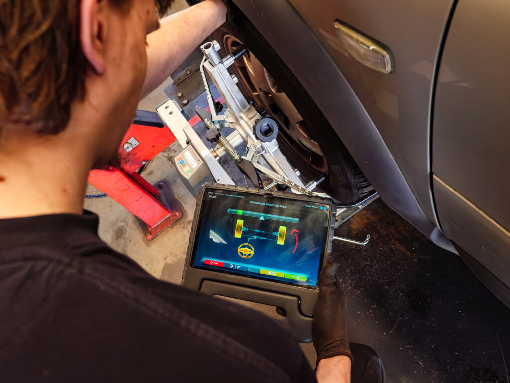 Auto uitlijnen